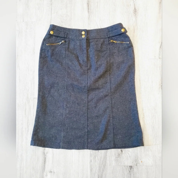 💚5/$25 Express Wool Pencil Skirt Size 4 - Picture 1 of 5